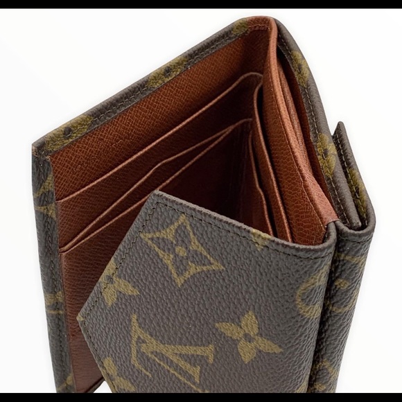 $4️⃣8️⃣5️⃣LOUIS VUITTON Monogram Porte-Monnaie Billet Wallet - Picture 5 of 8